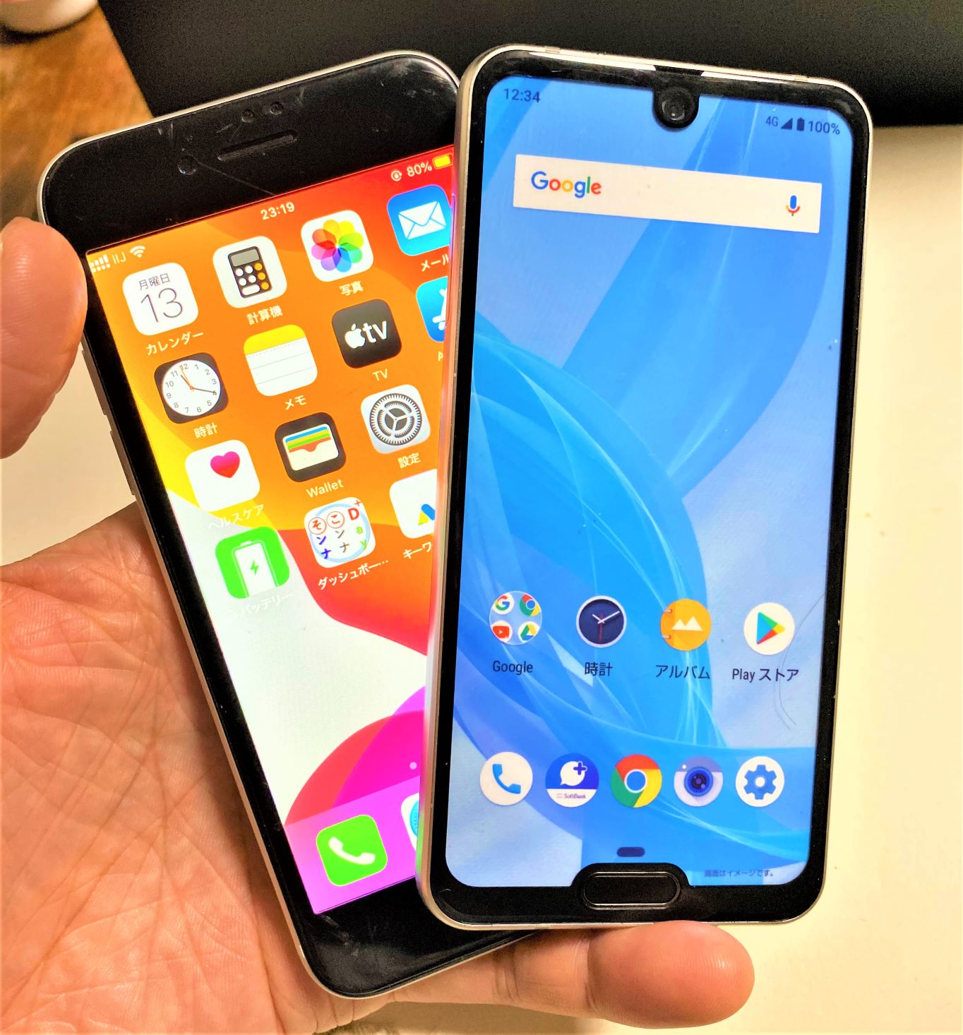 Iphone12miniと同じサイズとされるaquos R2 Compactのコンパクトさを検証 ソンナコンナ 日々を彩る雑記ブログ