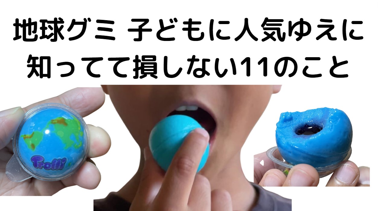 2023年 地球グミ おいしい? 食べてみて分かった11のこと 偽物見分け方